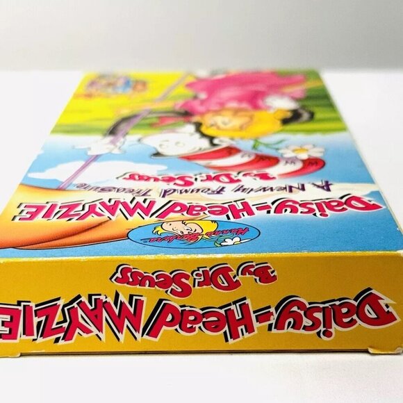 DAISY-HEAD MAYZIE A Newly Found Treasure By Dr. Seuss VHS Home Video Cassette - Picture 8 of 8